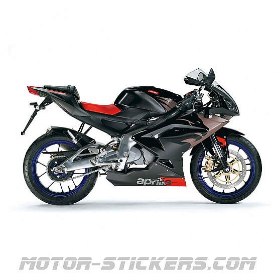 Aprilia RS 125 2007 decals
